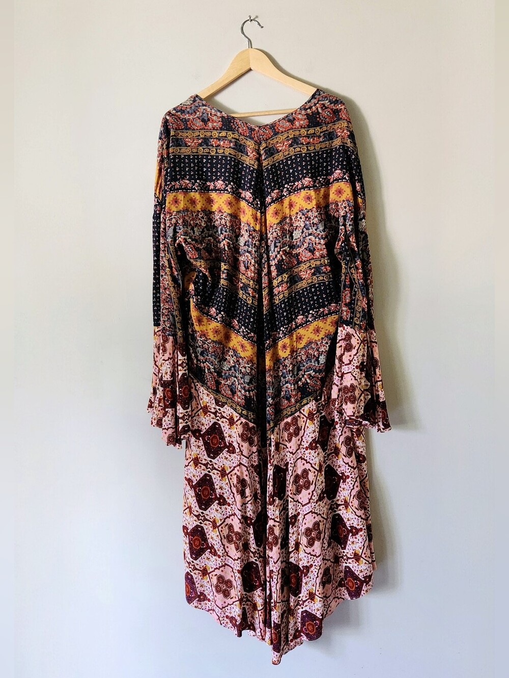 Umgee Boho Kimono Duster Sz 2XL - Picture 5 of 6